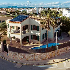 Mallorca Haus Mit Pool Direkt Am Es Trenc, Bootstour Moeglich Apartamento